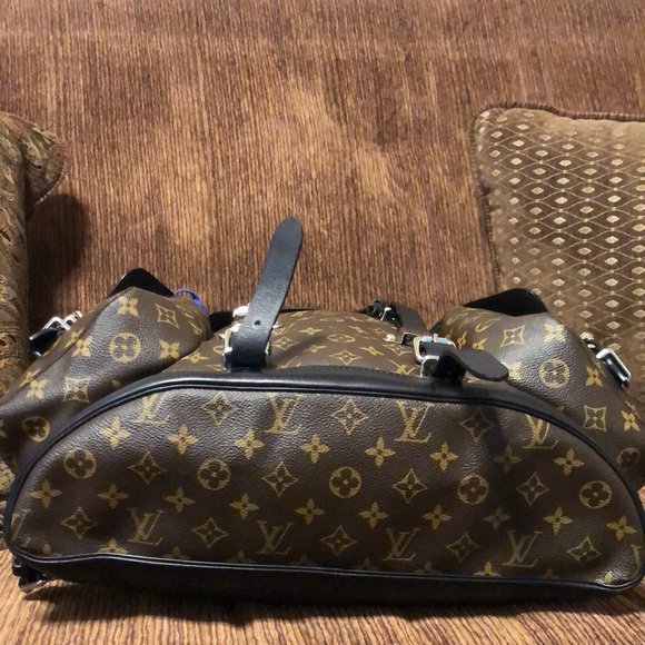 Louis Vuitton Christopher Backpack Macassar (M92295) RARE!  2004 Original - Picture 8 of 17